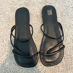 Brand new black sandals